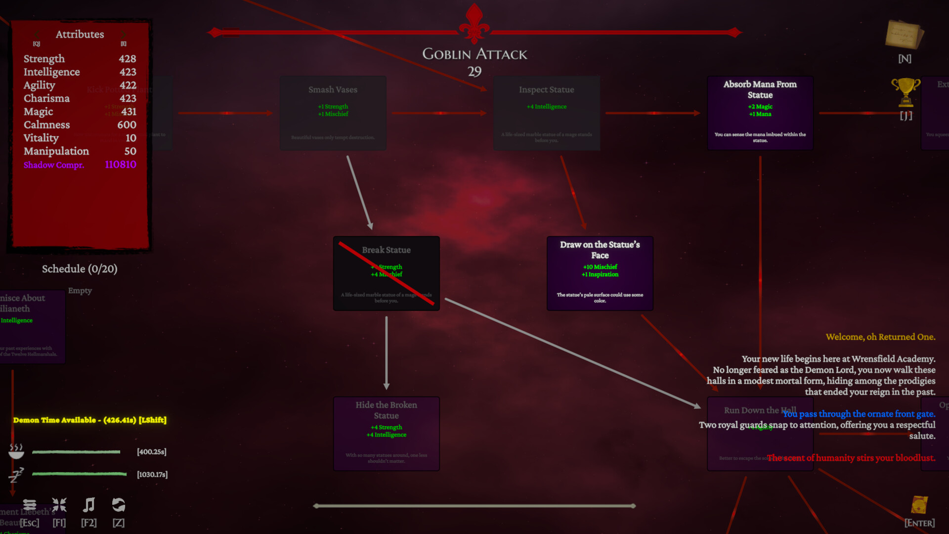 Surviving Magic Academy as a Demon Lord Screenshot 0