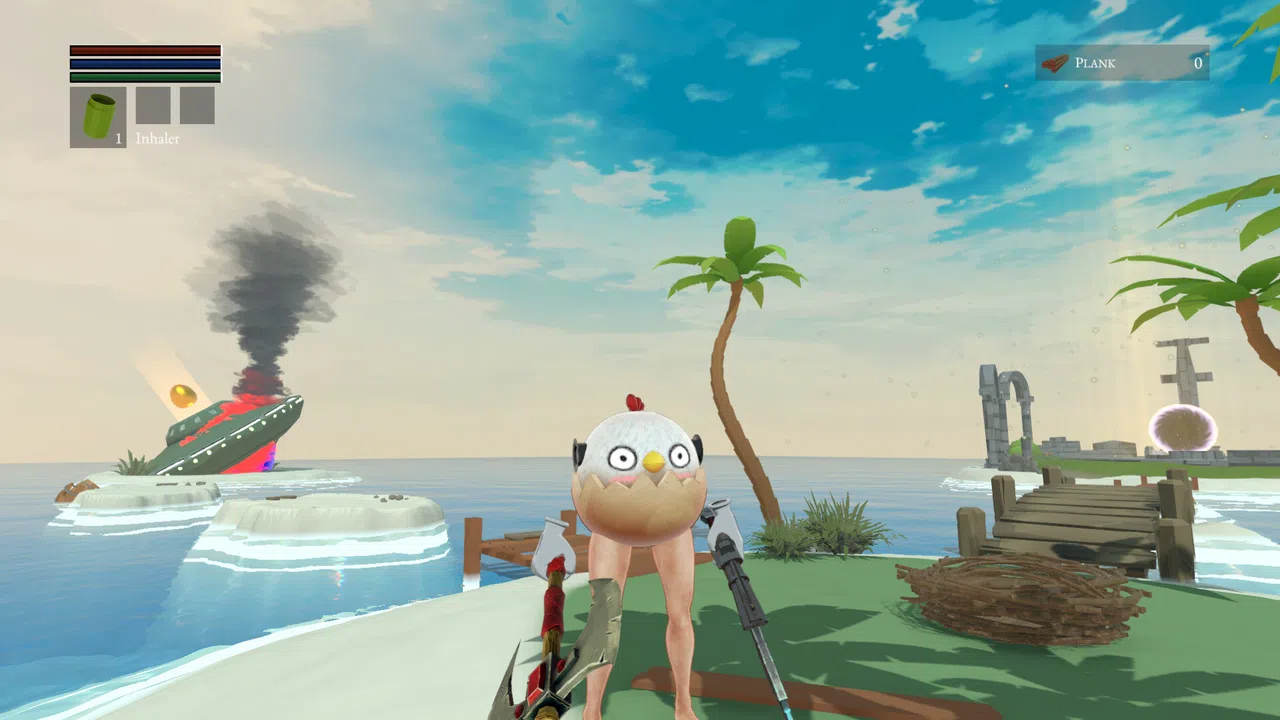 Hailborn: UFO Stole My Egg! Screenshot 0