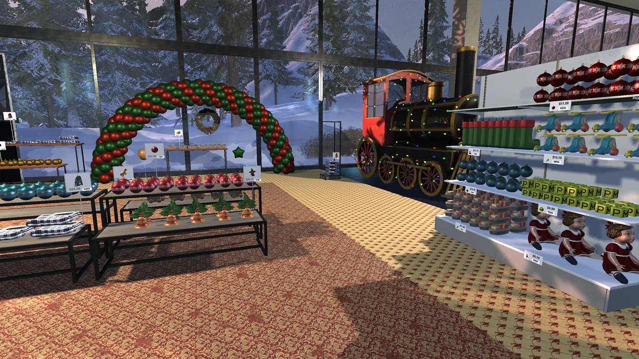 Amaroo's Christmas Shop Simulator Screenshot 1