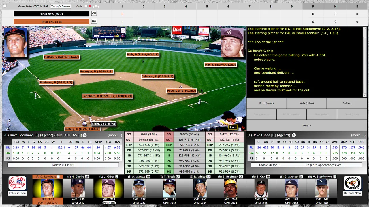 Digital Diamond Baseball V13 Screenshot 0