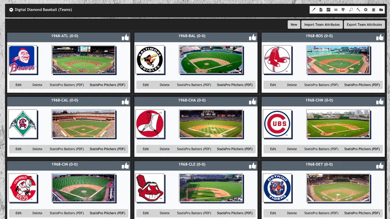Digital Diamond Baseball V13 Screenshot 3