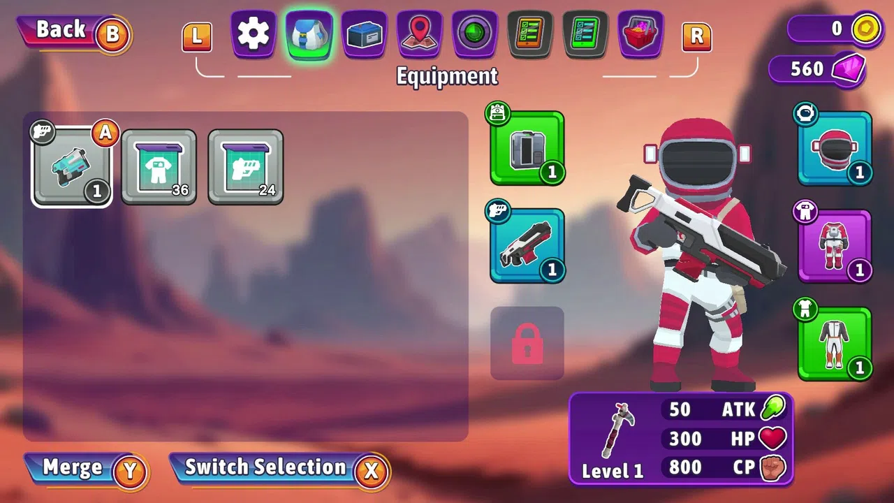 Mars Survivor: Red Rifle Screenshot 1