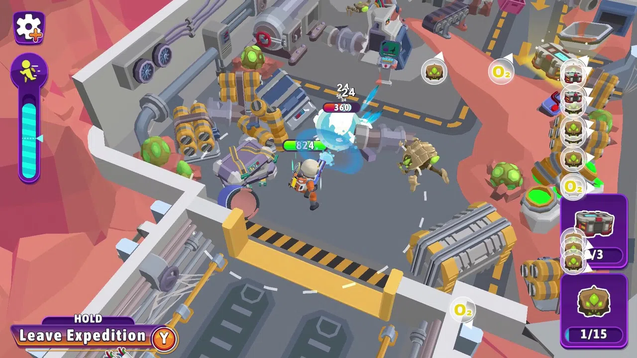 Mars Survivor: Blue Blaster Screenshot 0