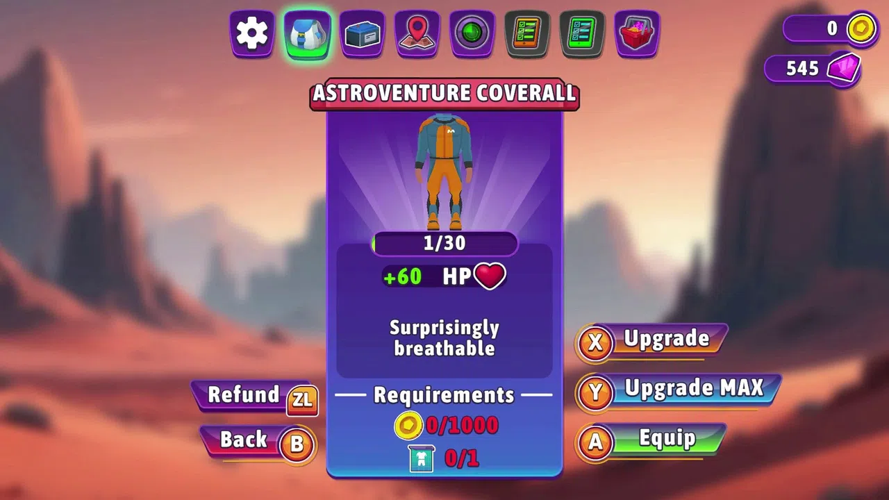 Mars Survivor: Blue Blaster Screenshot 3