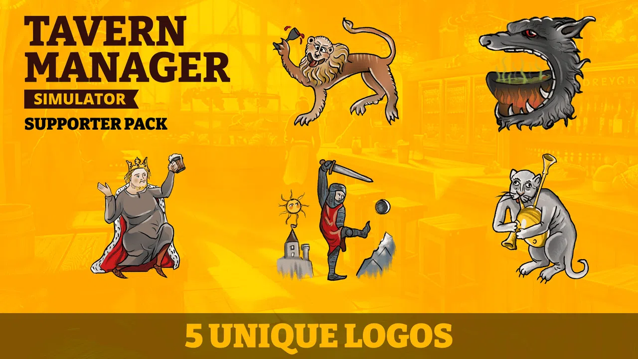 Tavern Manager Simulator: Supporter Pack DLC Screenshot 1