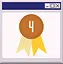 10 x 4 icon