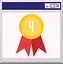 100 x 4 icon