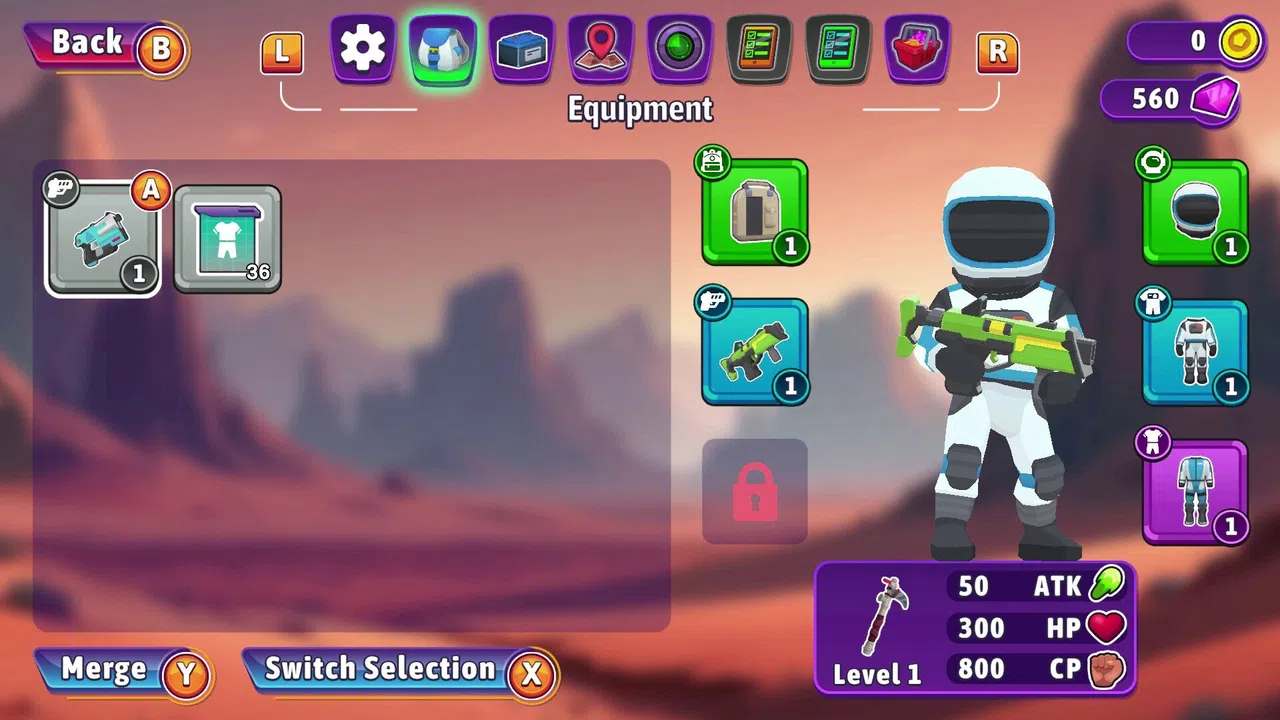 Mars Survivor: Green Gun Screenshot 1