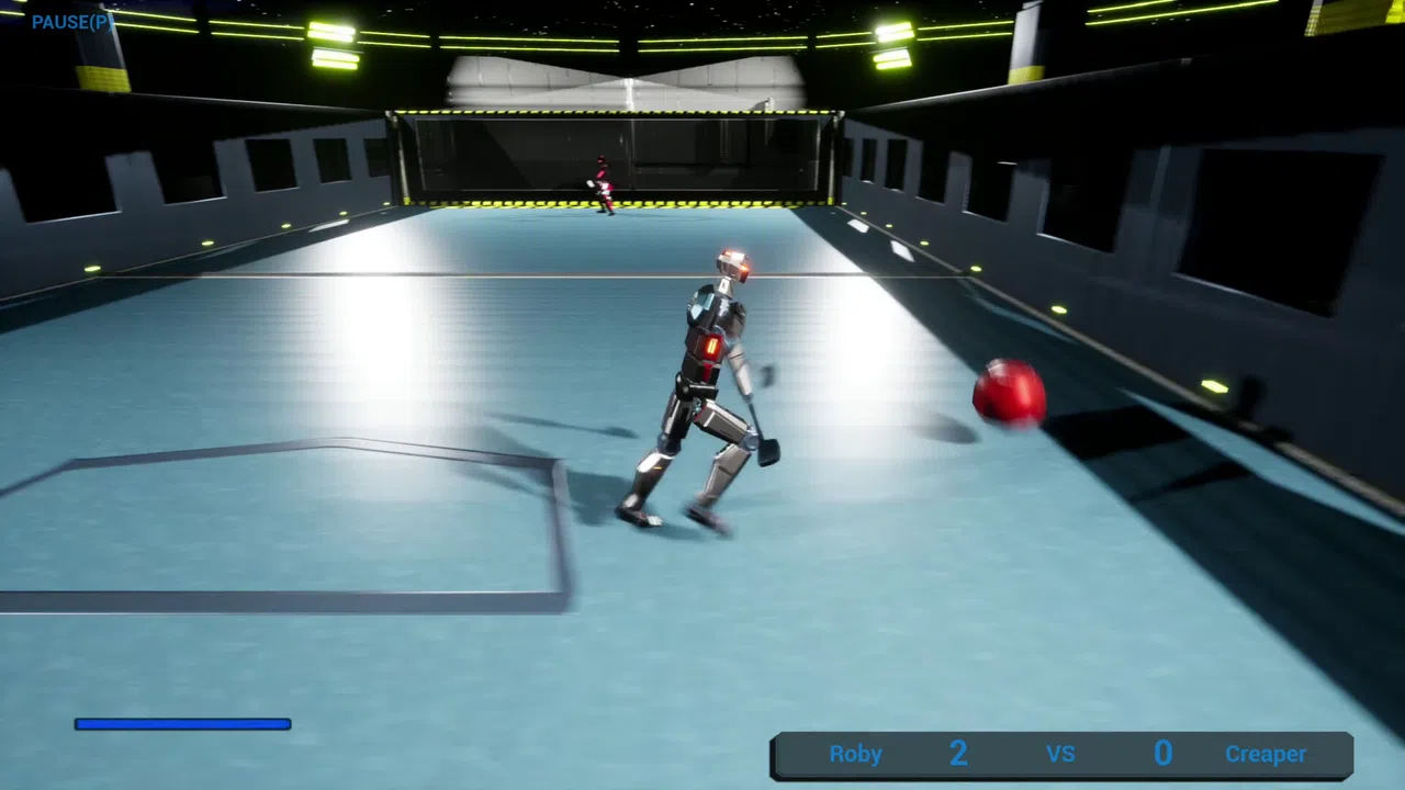 Robo Tennis Demo Screenshot 0