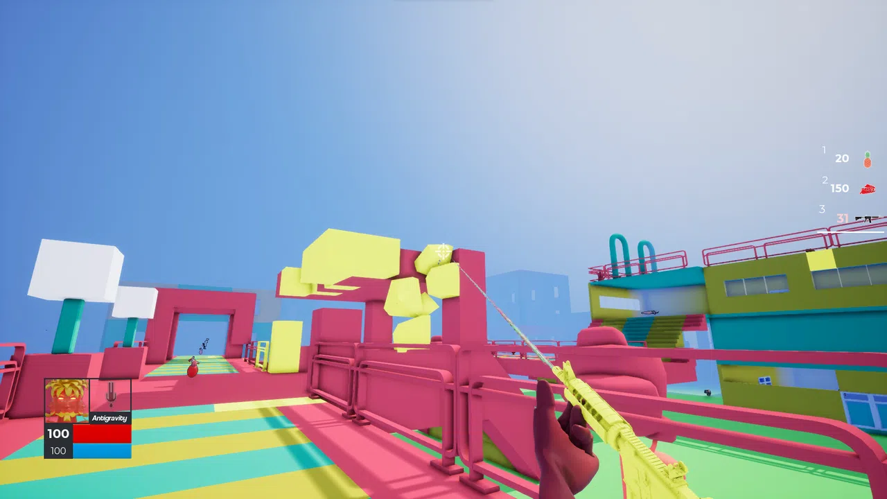 Spaceflux - Yellow Paint AR Screenshot 0