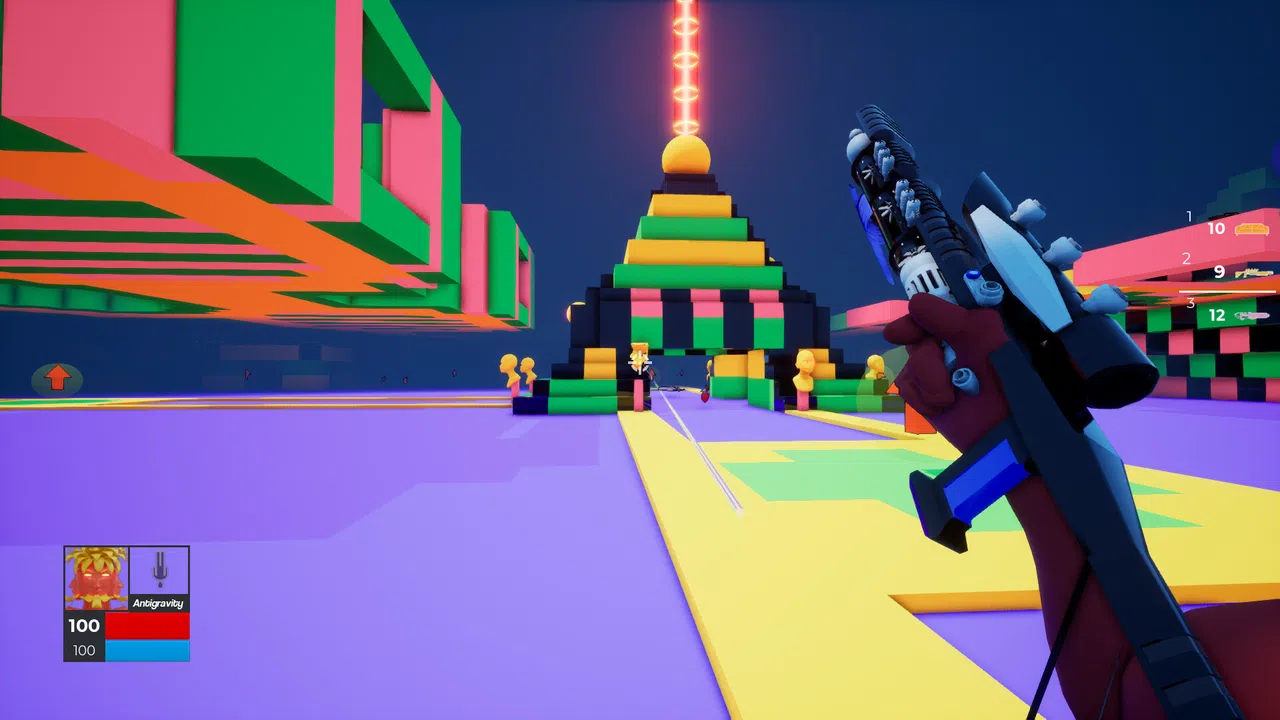 Spaceflux - Jet Black Sniper Screenshot 0