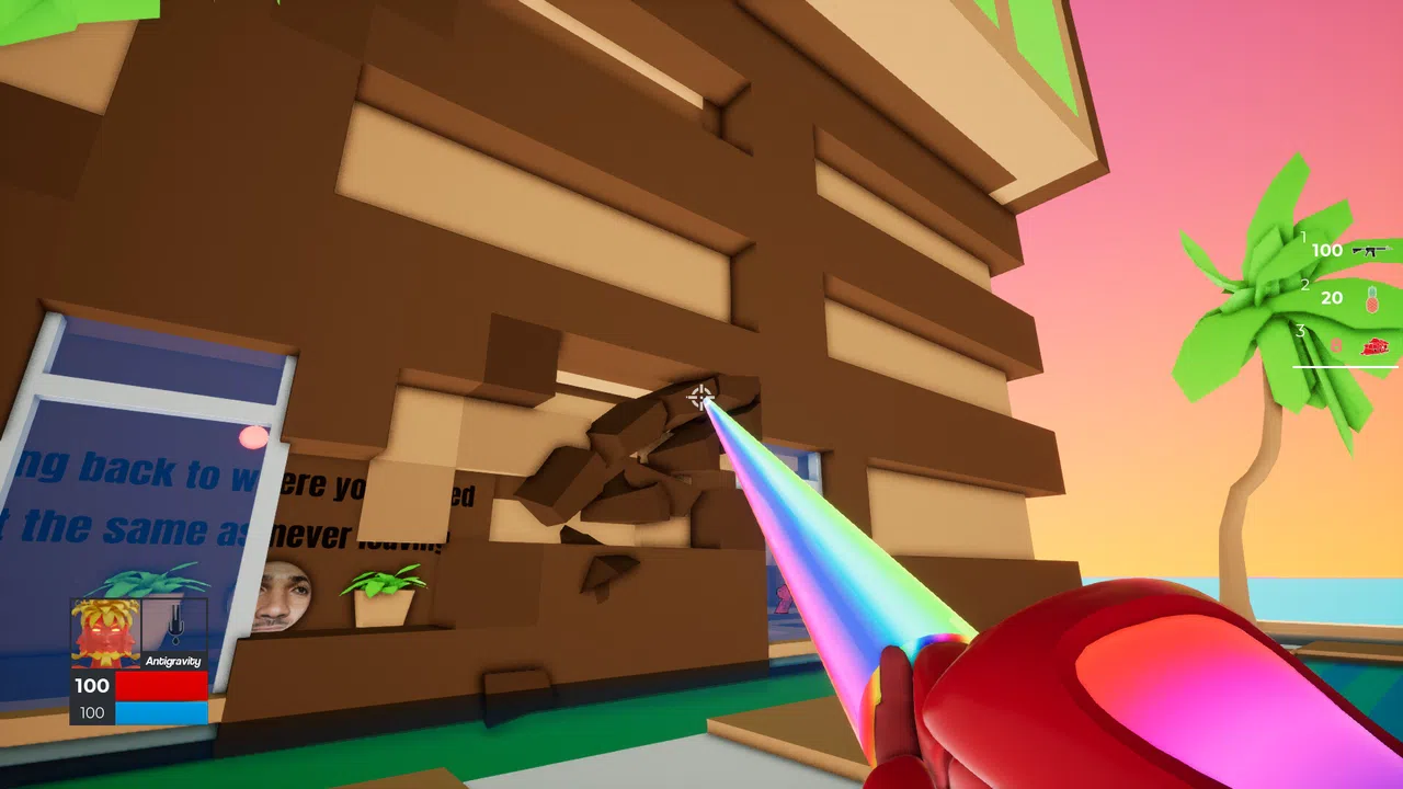 Spaceflux - Rainbow Laser Kannon Screenshot 0