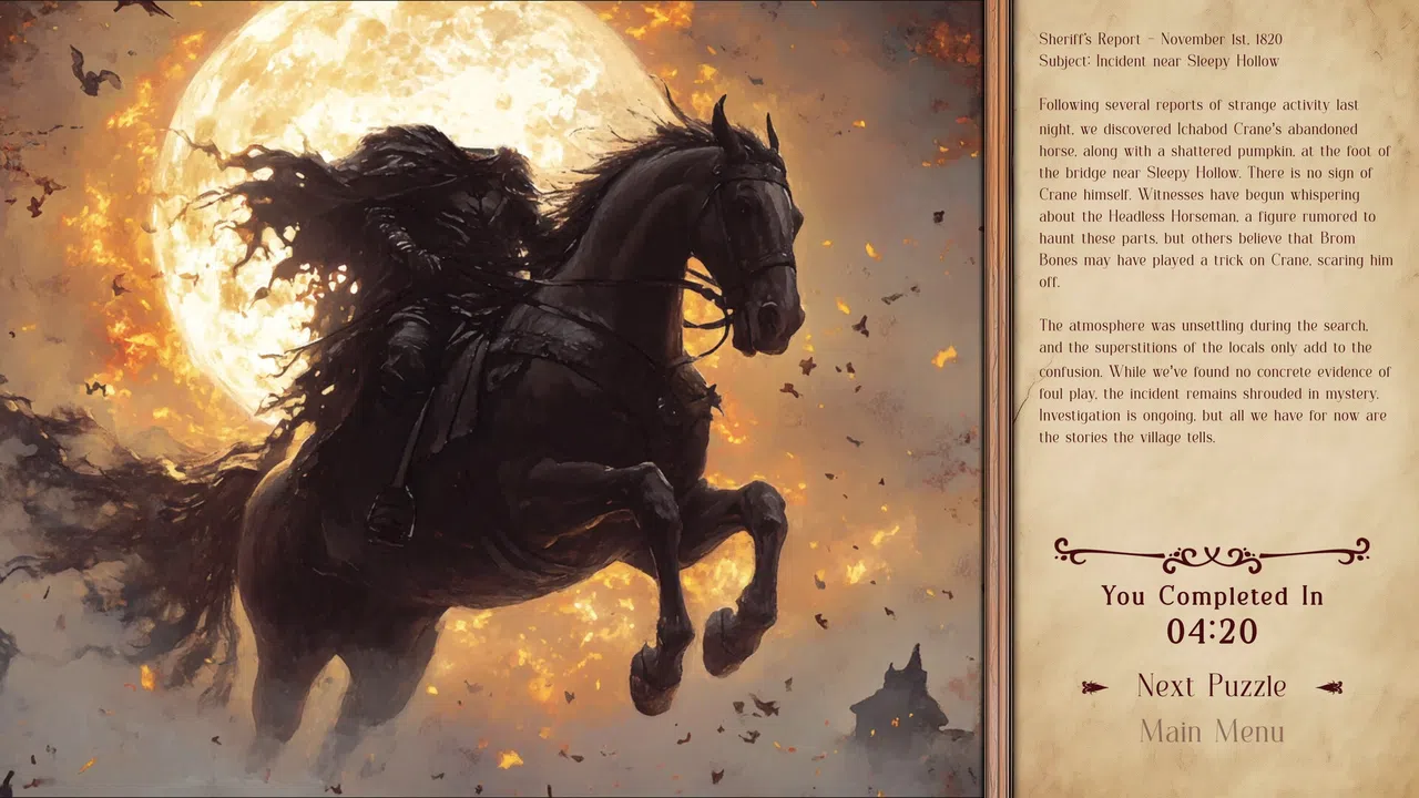 JIGSAW CHRONICLES: Haunting Tales Screenshot 1