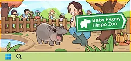 Baby Pygmy Hippo Zoo