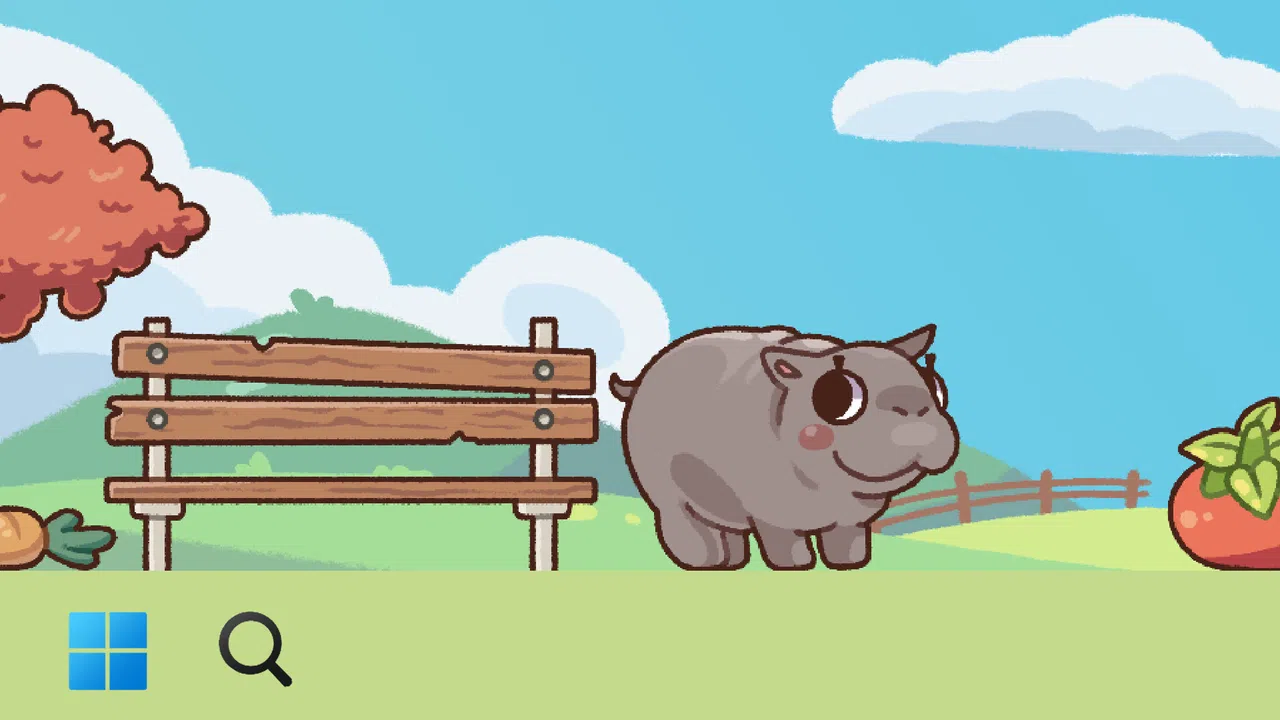 Baby Pygmy Hippo Zoo Screenshot 1