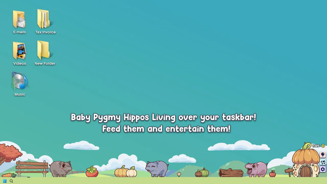 Baby Pygmy Hippo Zoo Screenshot 0