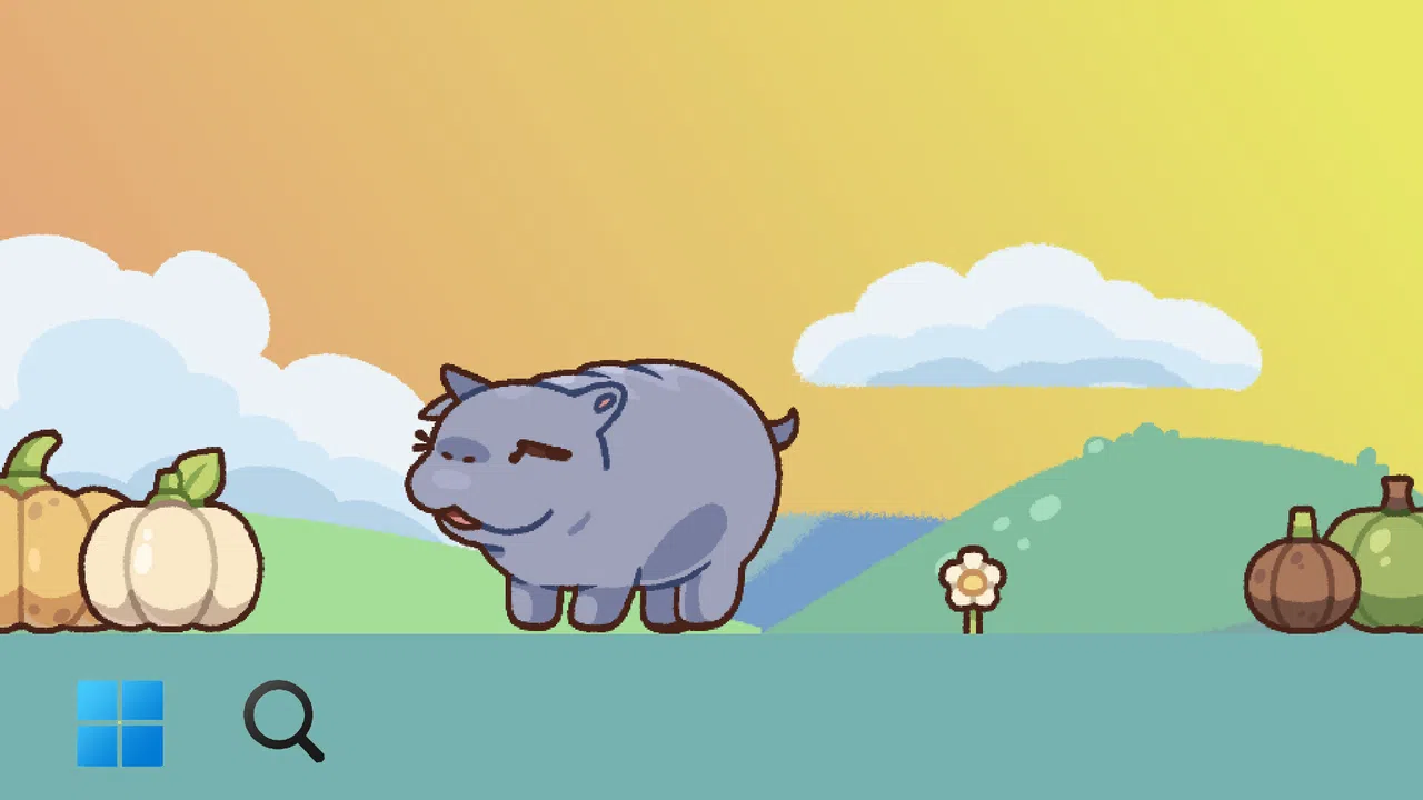 Baby Pygmy Hippo Zoo Screenshot 2