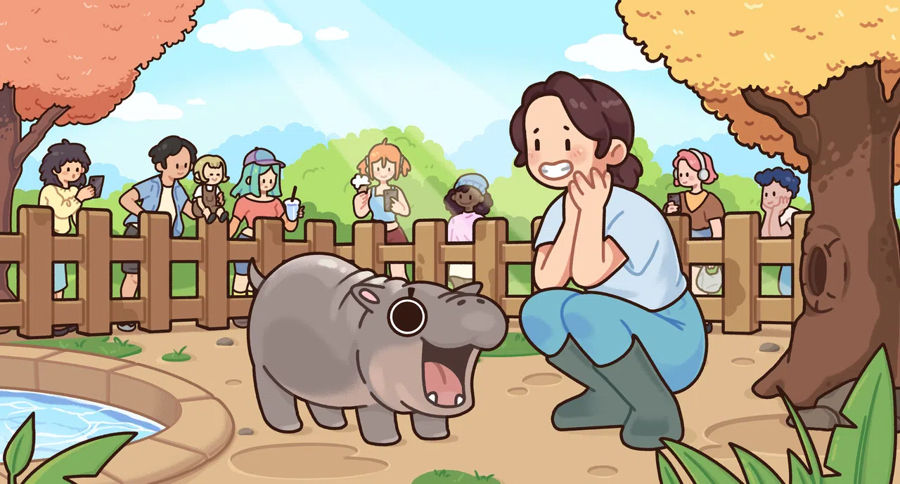 Baby Pygmy Hippo Zoo Screenshot 5