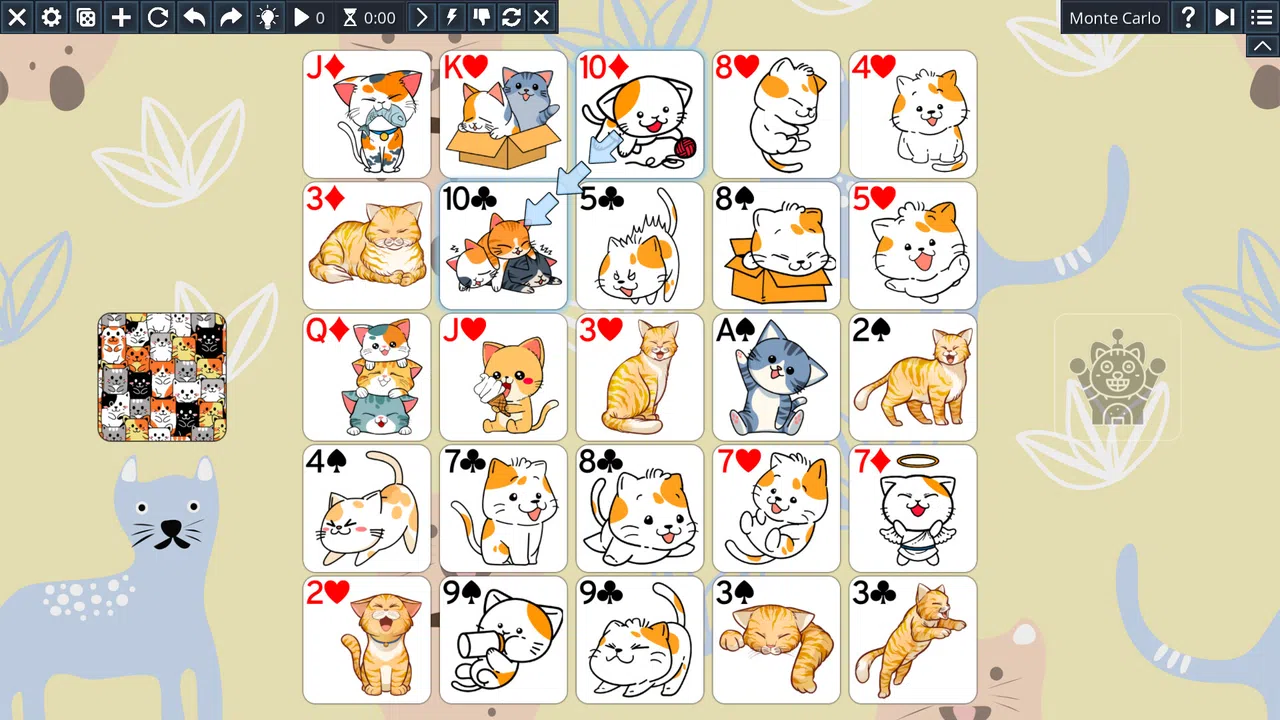 Free Solitaire - Cats Screenshot 6