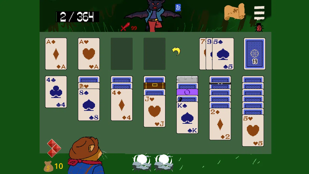 Klondike's Hike: A Solitaire Roguelike Screenshot 4