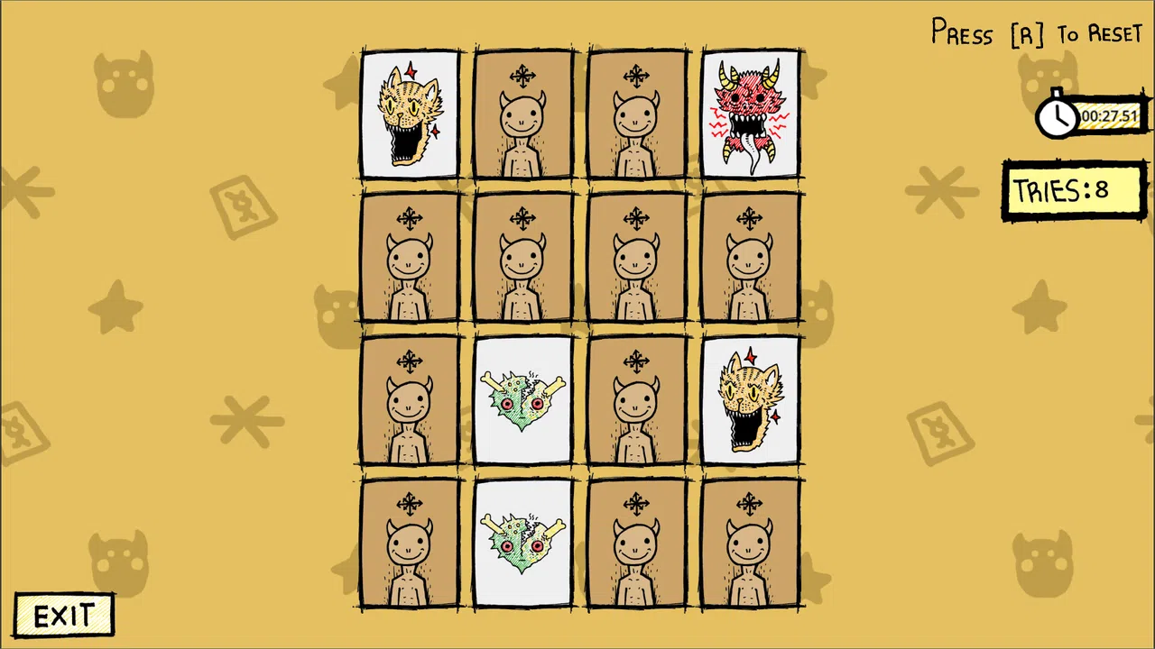 Strange Monsters Memory Screenshot 1