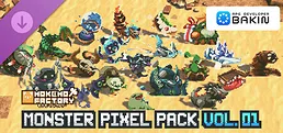 RPG Developer Bakin Mokemo Factory MONSTER PIXEL PACK Vol.1