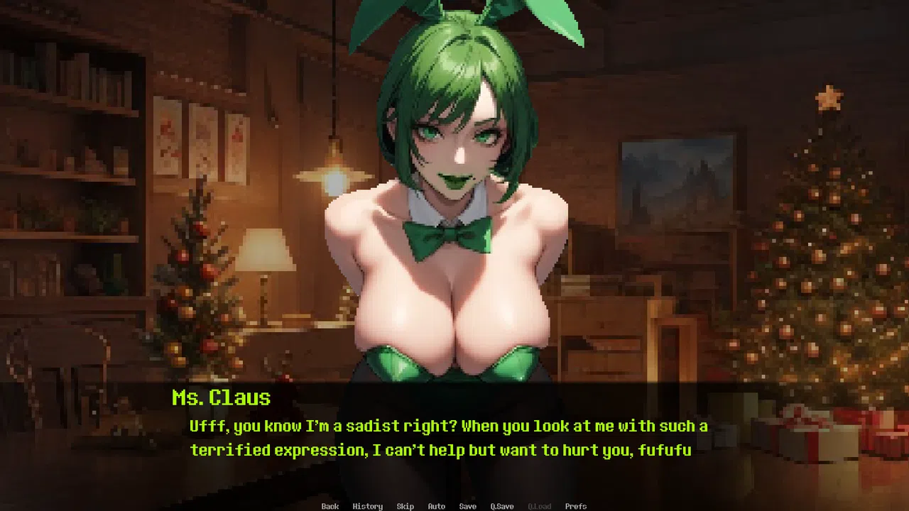 Lonely Christmas: Succubus Santa Screenshot 1