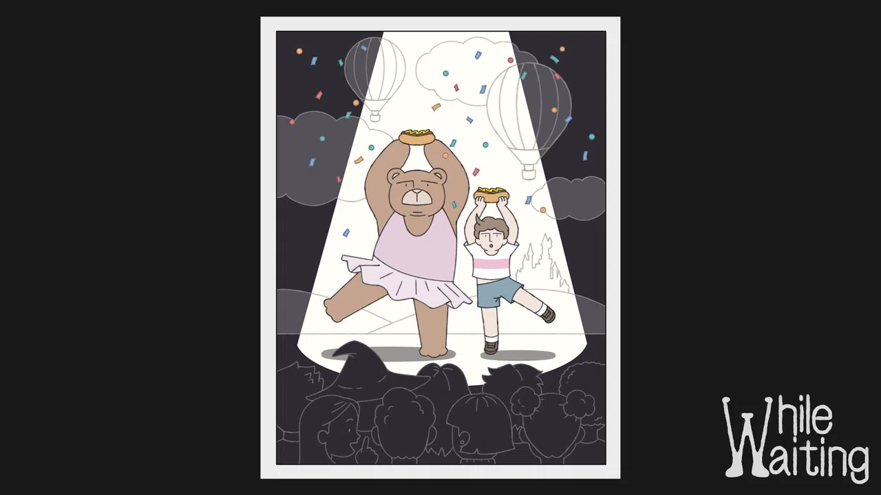 While Waiting: Artbook Screenshot 3