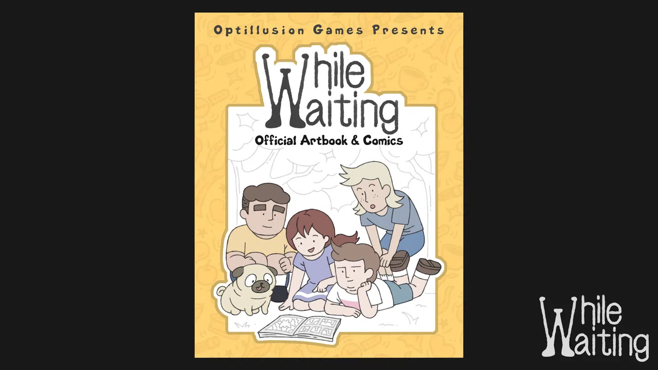 While Waiting: Artbook Screenshot 0