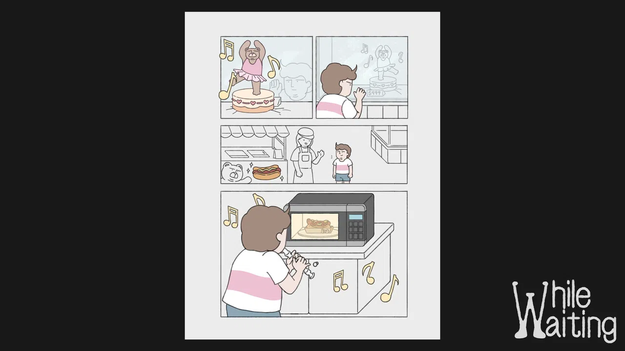 While Waiting: Artbook Screenshot 1