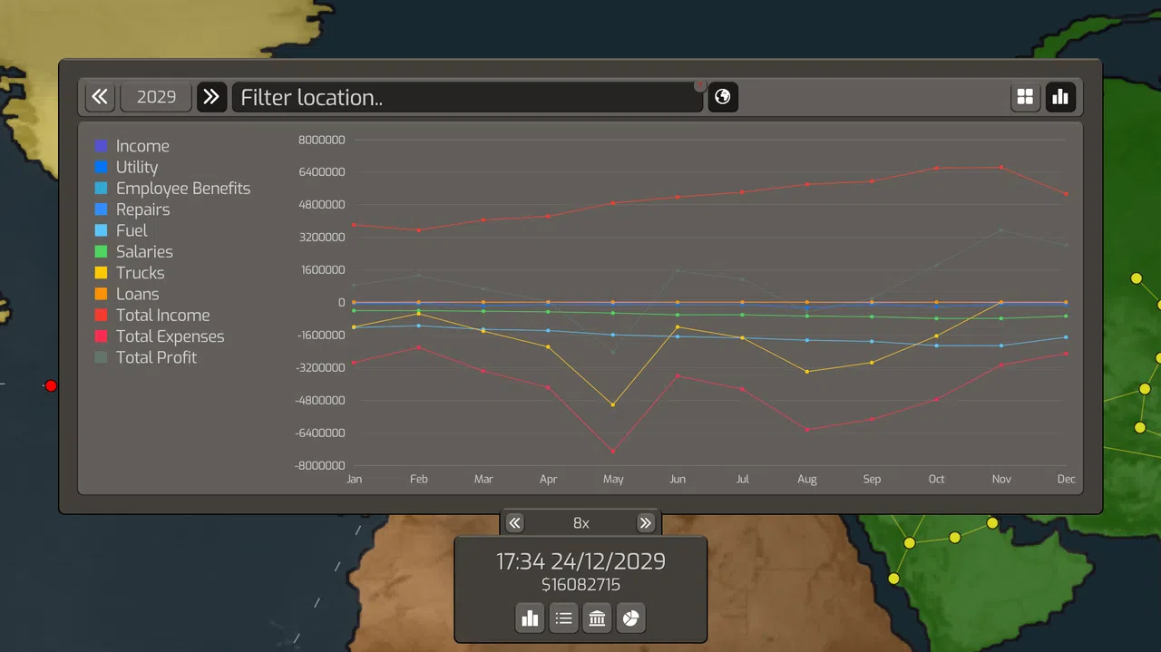 TruckerX Screenshot 2