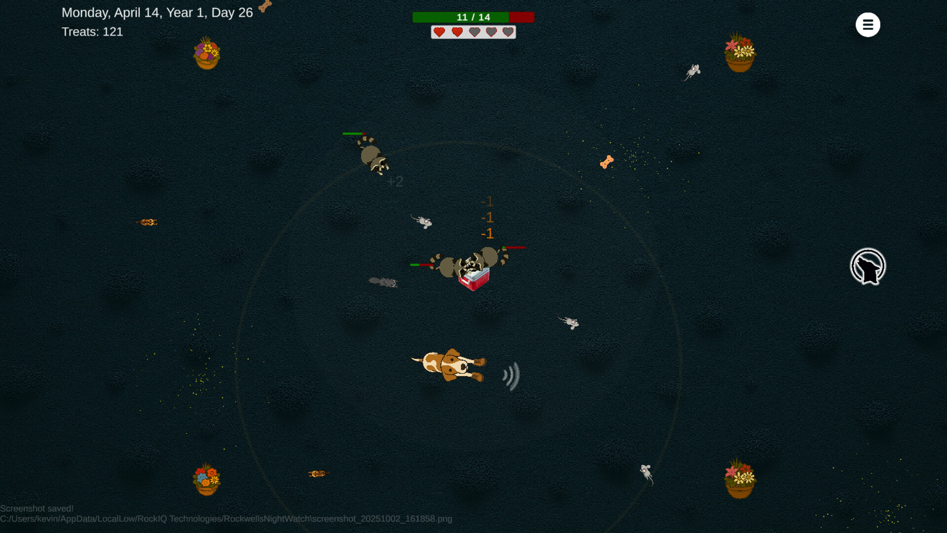 Rockwell's Night Watch Screenshot 0