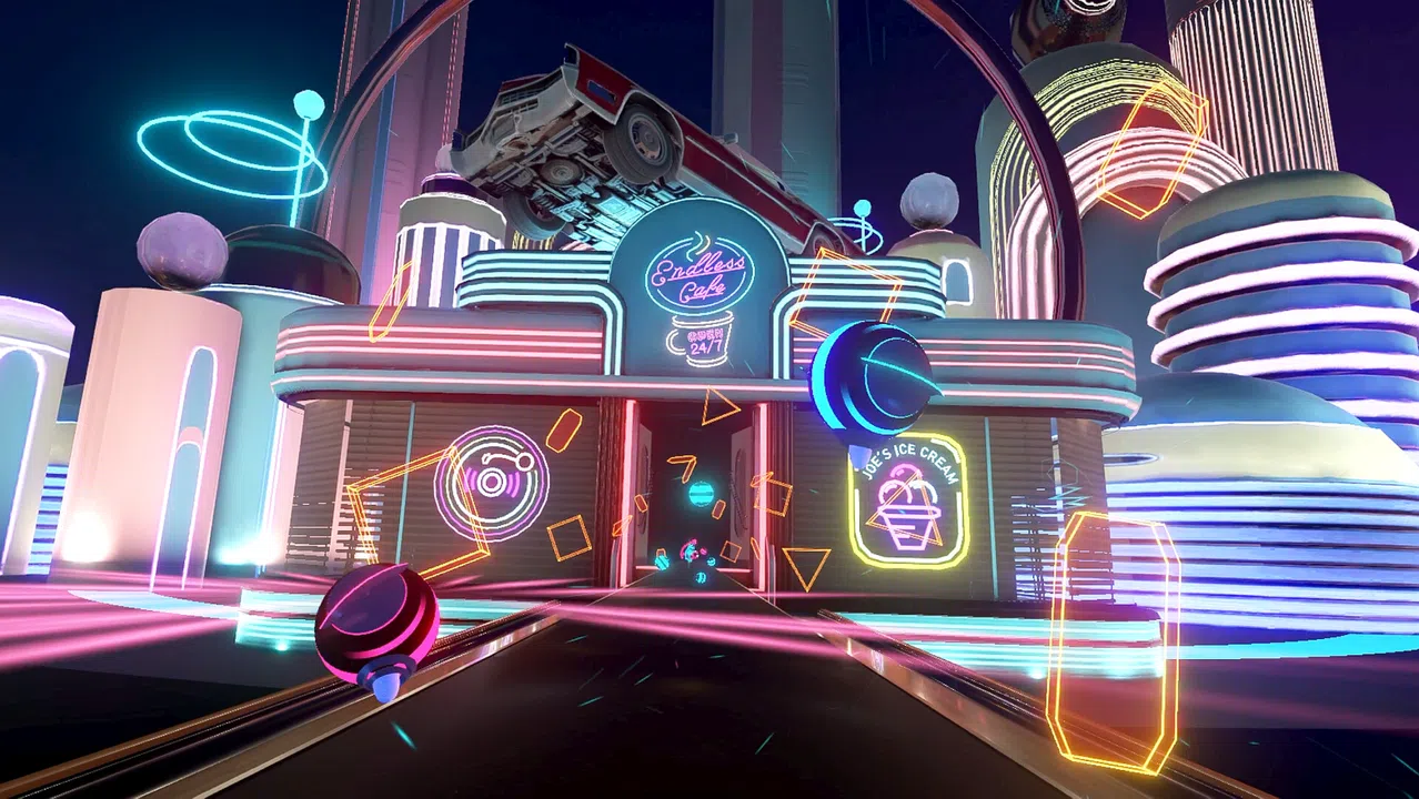 Synth Riders: Daryl Hall & John Oates - "Out of Touch" Screenshot 0