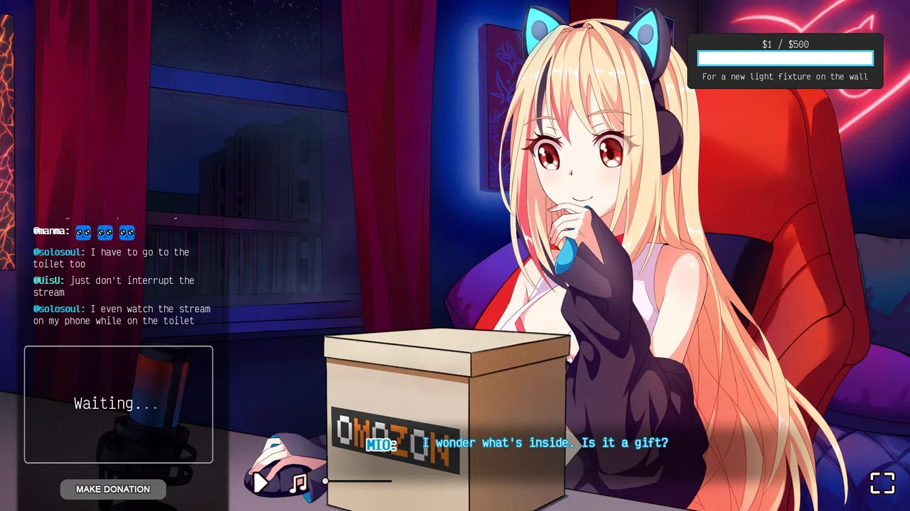 I Hate My Waifu Streamer Demo Screenshot 3