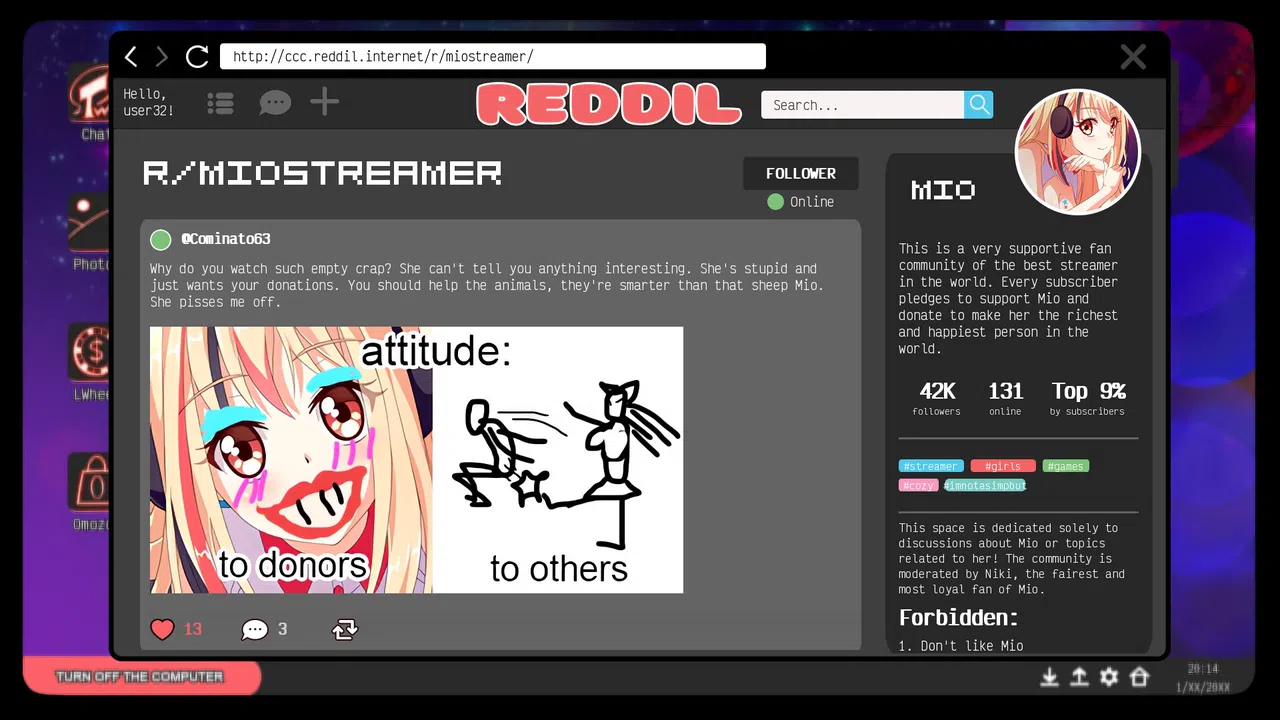 I Hate My Waifu Streamer Demo Screenshot 6