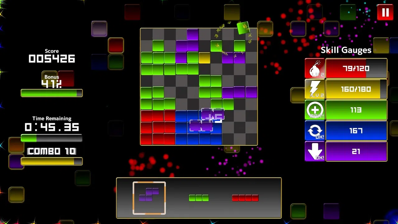 Drop 'n' Fill! Screenshot 2