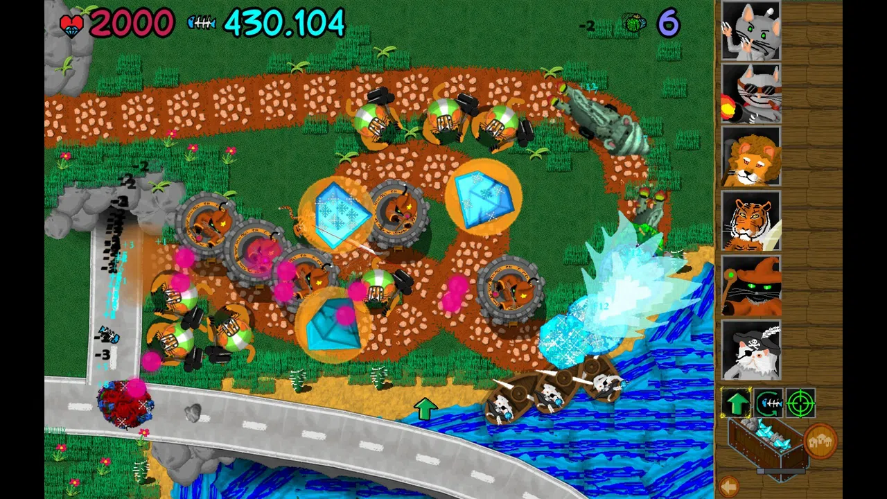 Meow TD: Endless Yarn Screenshot 5