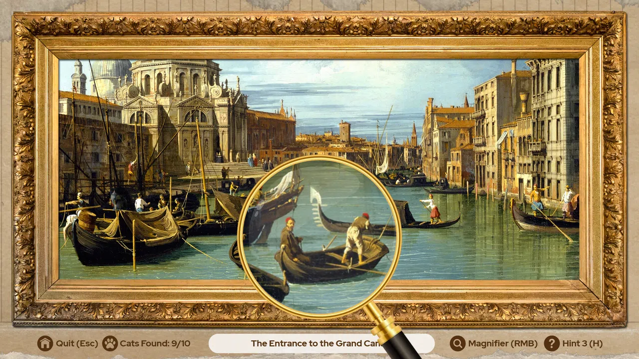Cats of Mona Lisa - A hidden object game Screenshot 1