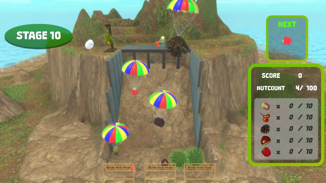 Birds and Nuts Screenshot 1