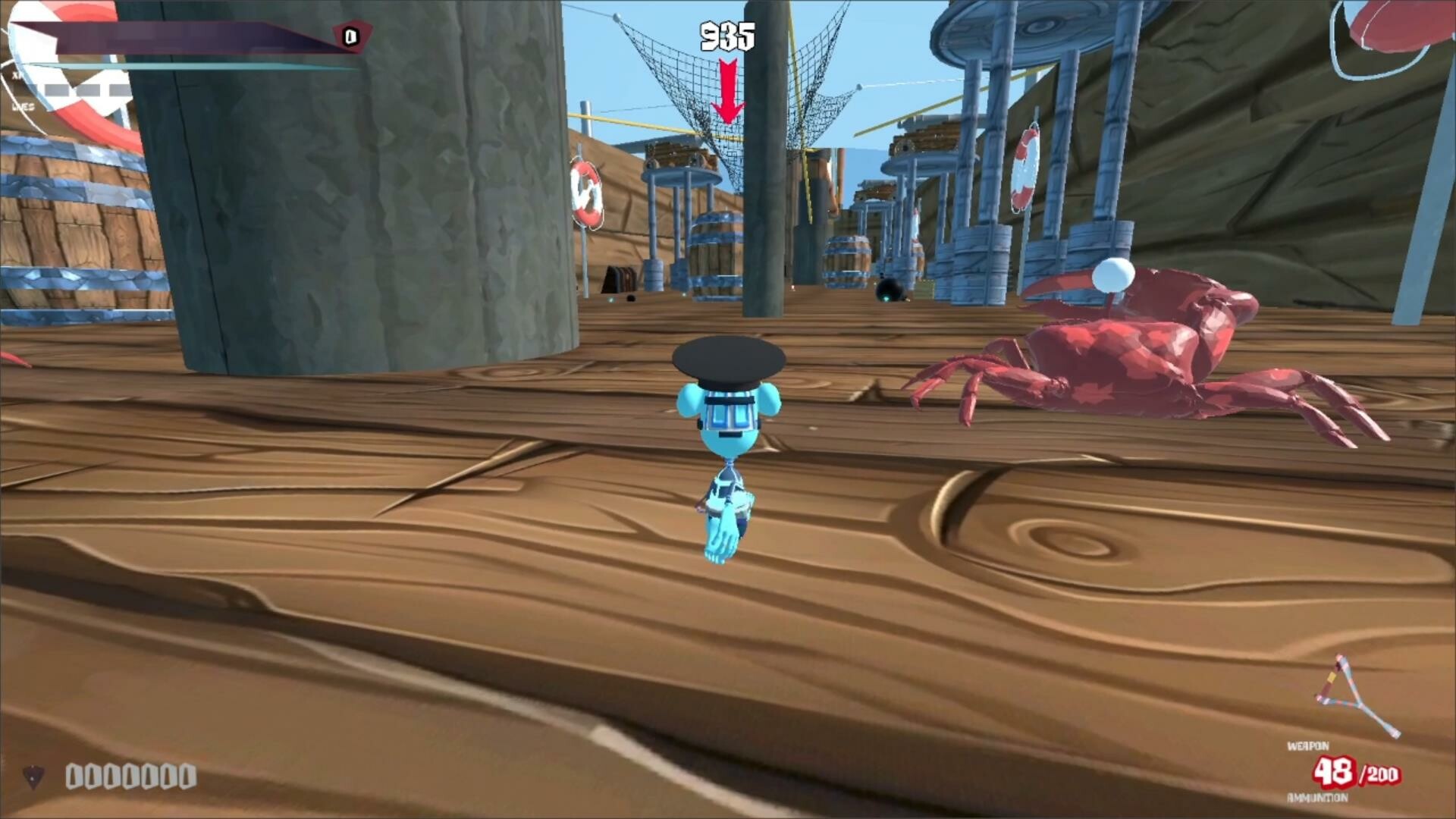 Bluebie VS The Army of Cyborgs Screenshot 3