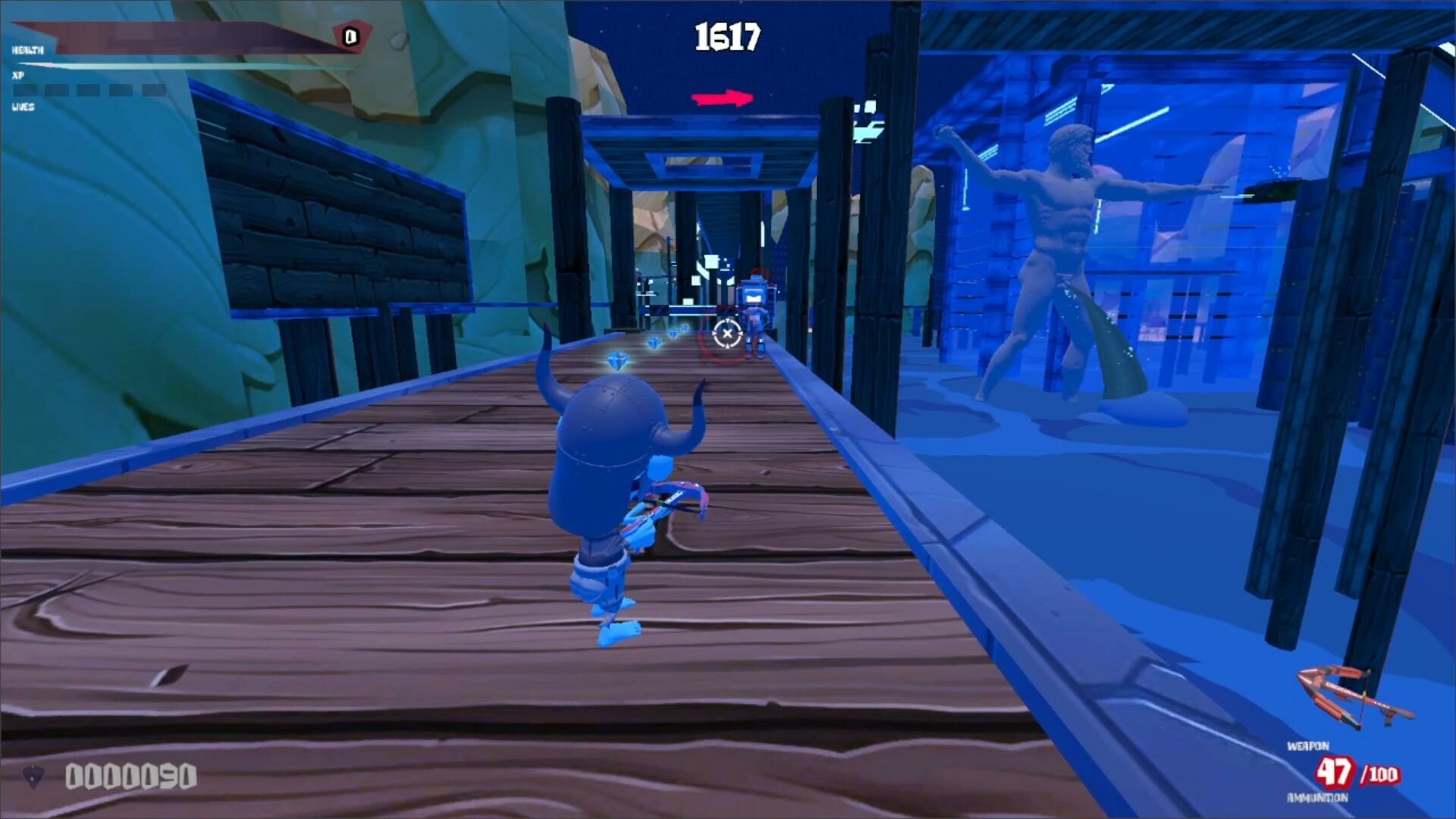 Bluebie VS The Army of Cyborgs Screenshot 4