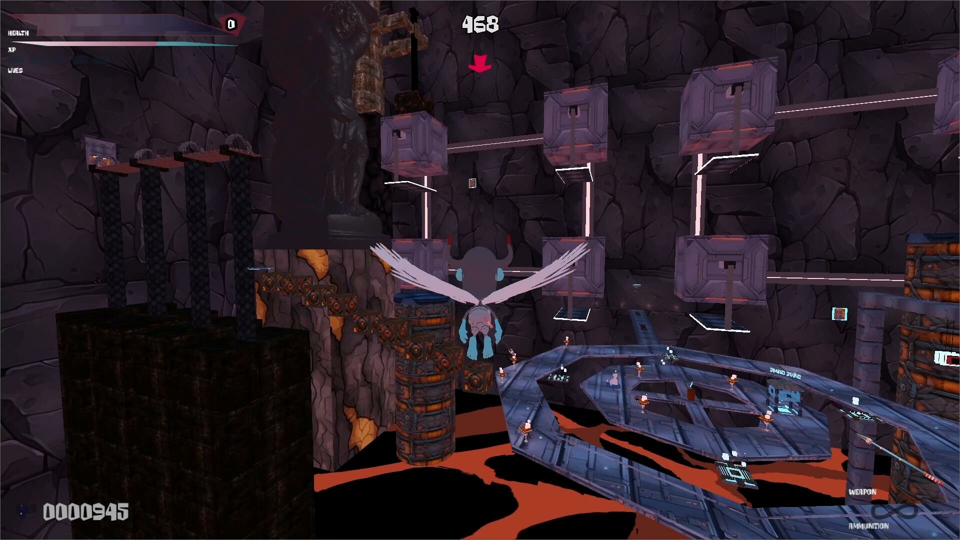 Bluebie VS The Army of Cyborgs Screenshot 0