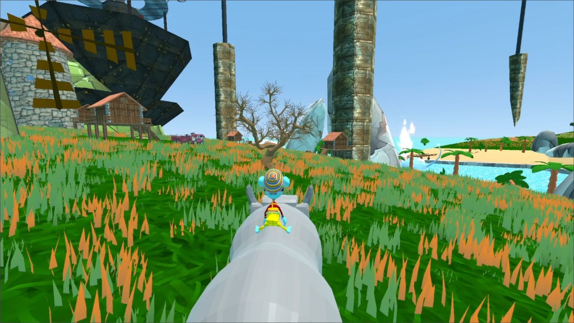 Bluebie VS The Army of Cyborgs Screenshot 1