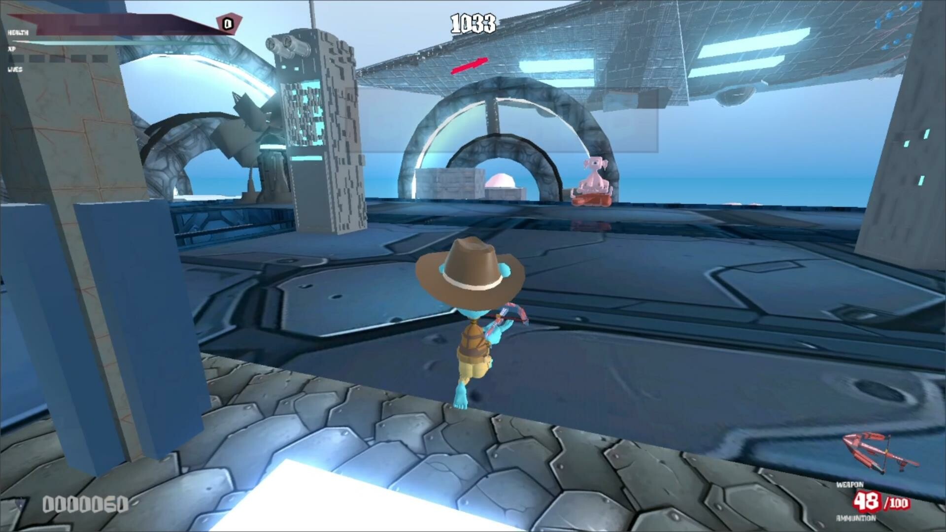 Bluebie VS The Army of Cyborgs Screenshot 7