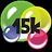 15000 balloons