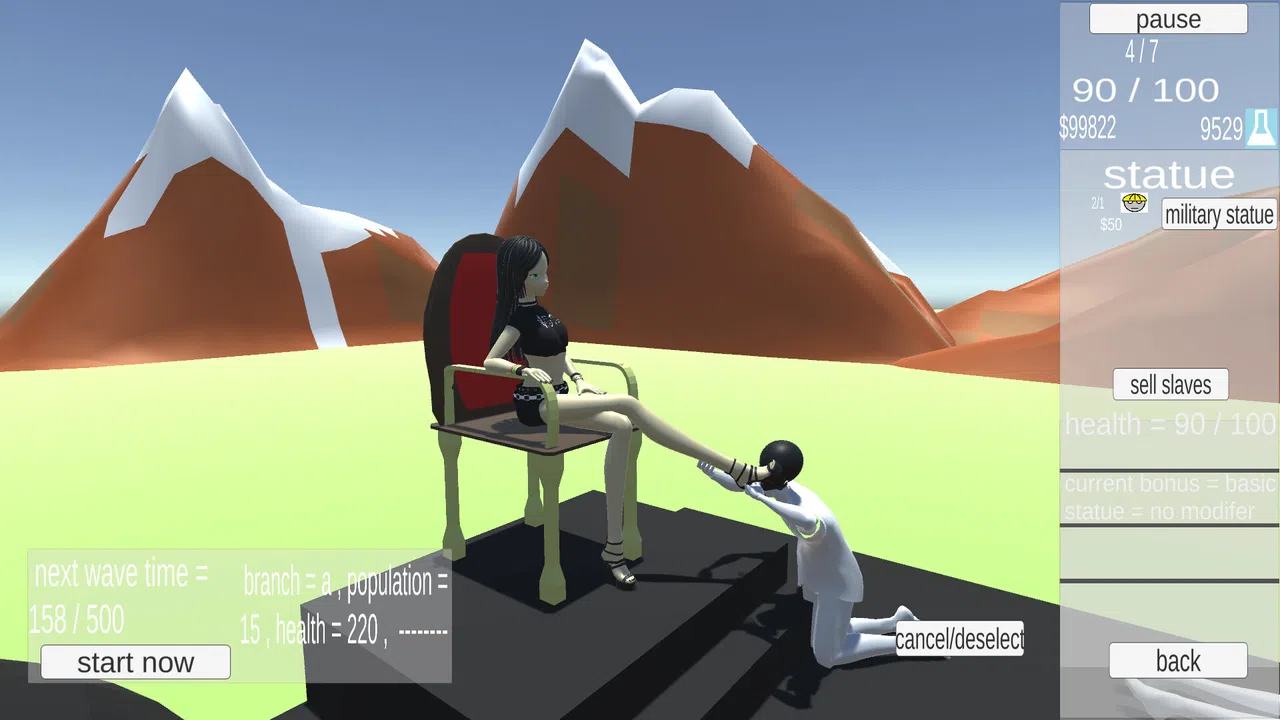 Femdom Tower Defence Screenshot 2