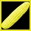 Golden corn icon