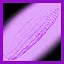 Glowing purple powder corn icon