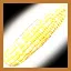Glowing corn icon