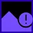 Glowing blue-violet fish